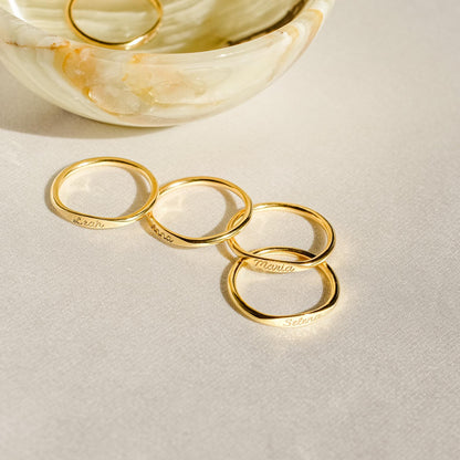 Ann Skinny Namensring