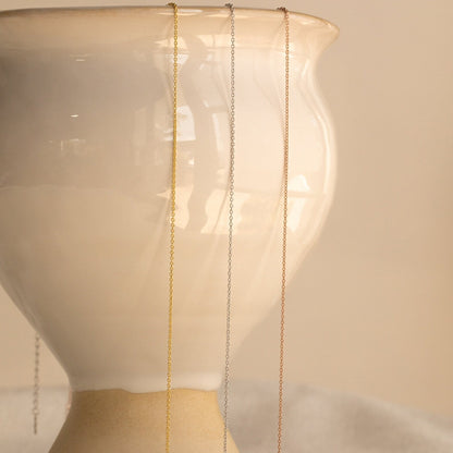 Zarte Kettenhalskette