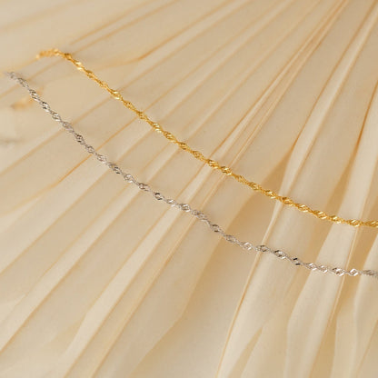 シンガポールツイストブレスレット