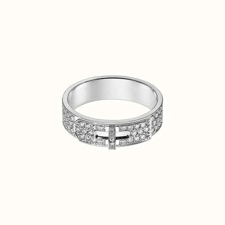 [LUXE NOBLE]KELLY SILVER DIAMOND RING