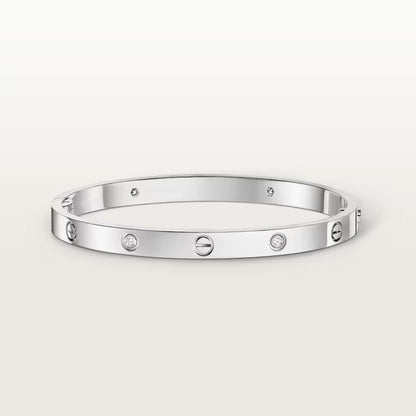 [Luxe Jewelry]LOVE BRACELET 4.8MM 4 DIAMONDS
