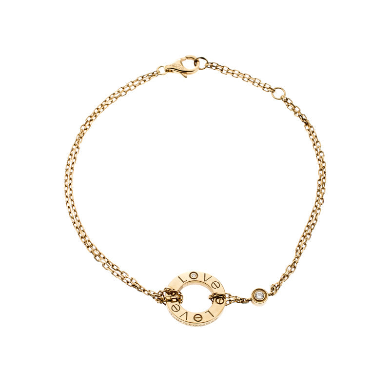 [LUXE NOBLE]LOVE BRACELET 2 DIAMOND