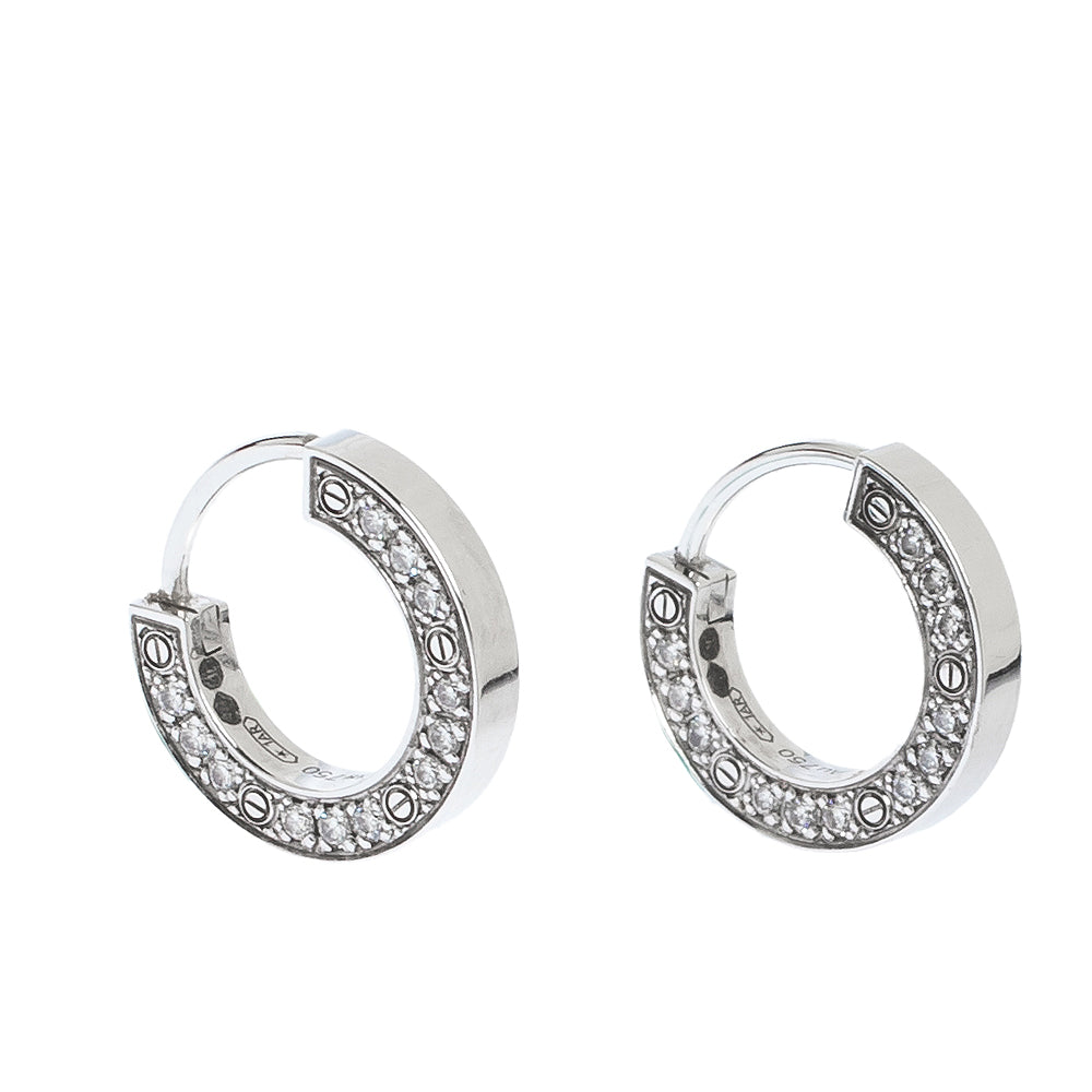 [LUXE NOBLE]LOVE DIAMOND EARRINGS