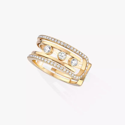 [LUXE]Move 10th Diamond Ring in Gold