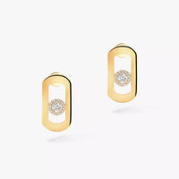 [LUXE]So Move Diamond Earrings in Yellow Gold