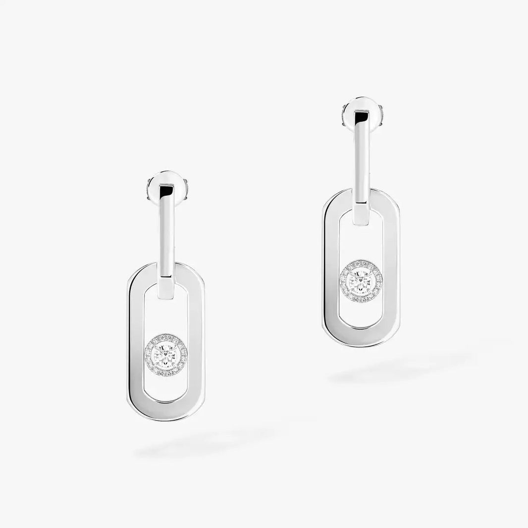 [LUXE] So Move XL Diamond Hoop Earring