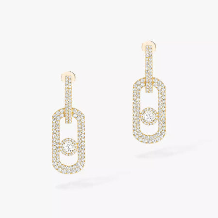 [LUXE]So Move XL Pave_-Set Diamond Pendant Earrings