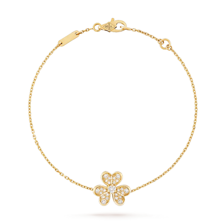 [LUXE NOBLE] FRIVOLE GOLD BLUMEN-DIAMANT-ARMBAND