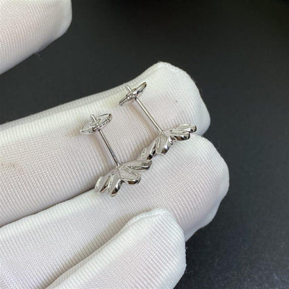 [LUXE NOBLE]FRIVOLE MINI SILVER FLOWER EARRINGS