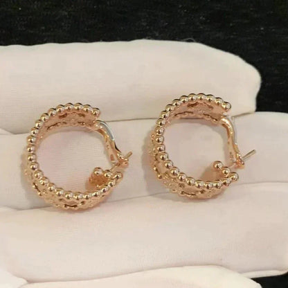 [LUXE NOBLE]PERLEE DIAMANT-OHRRINGE