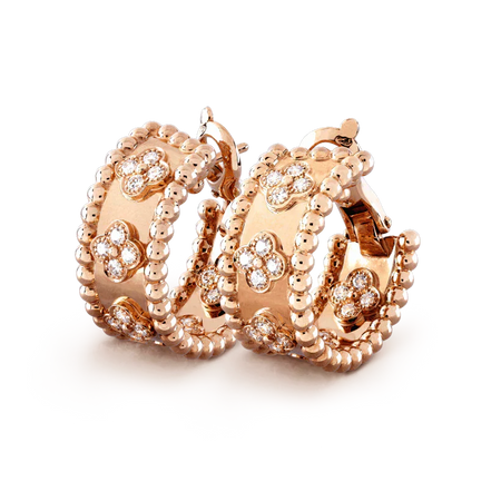 [LUXE NOBLE]PERLEE DIAMANT-OHRRINGE