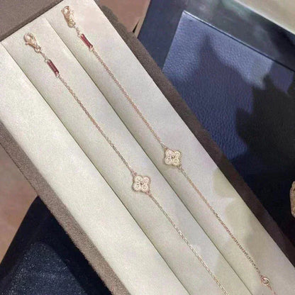 [LUXE NOBLE]CLOVER SINGLE FLOWER BRACELET