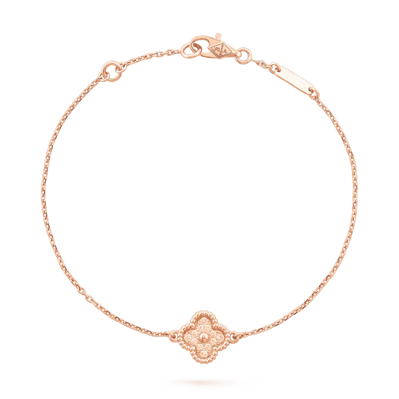 [LUXE NOBLE]CLOVER SINGLE FLOWER BRACELET