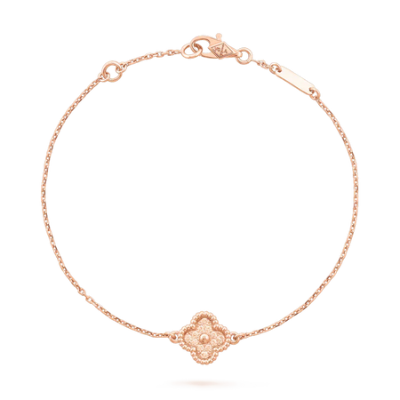 [LUXE NOBLE]CLOVER SINGLE FLOWER BRACELET