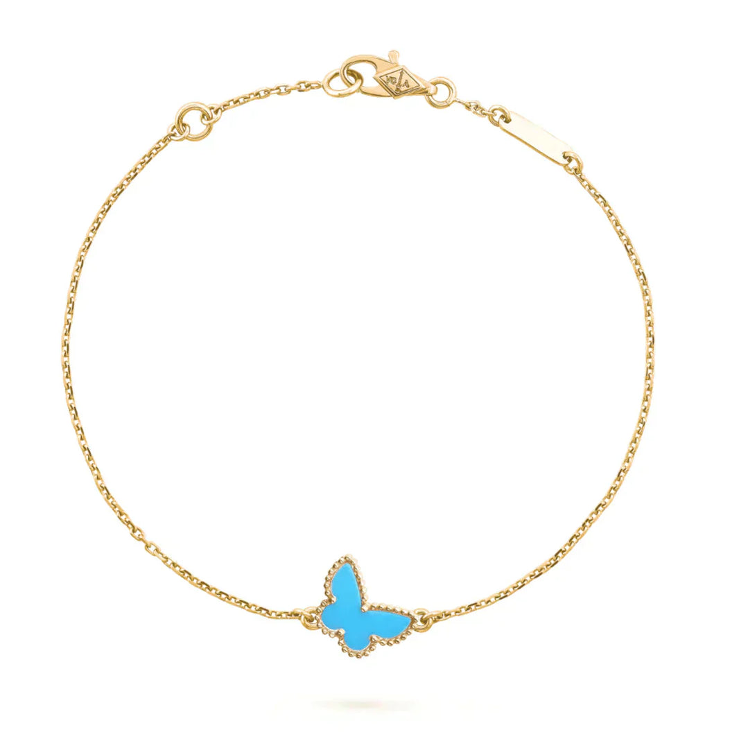 [LUXE NOBLE]BUTTERFLY TURQUOISE BUTTERFLY BRACELET
