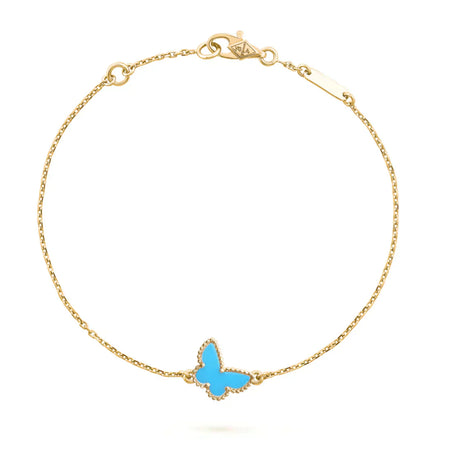 [LUXE NOBLE]BUTTERFLY TURQUOISE BUTTERFLY BRACELET