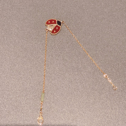 [LUXE NOBLE]LUCKY SPRING 1 MOTIF PINK GOLD BRACELET